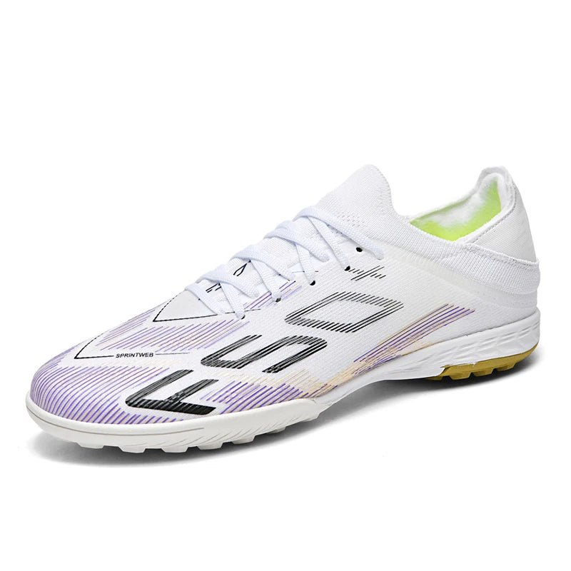 Ultralight Outdoor Sport Men's Soccer Shoes Training Football Sneakers for Youth Turf Soccer Cleats Non-Slip