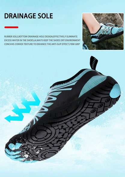EOCENE – buty sportowe do uprawiania sportów na świeżym powietrzu dla mężczyzn i kobiet, typu „barefoot”, szybkoschnące, plażowe, pływackie, fitnessowe, do brodzenia, wędrówek i jazdy na rowerze – buty wodne
