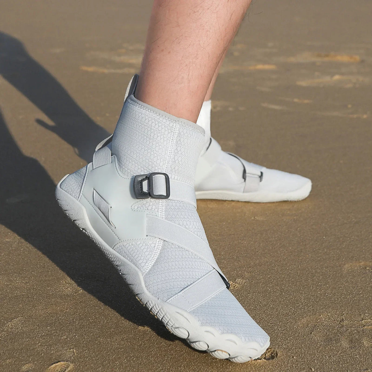 Sapatilhas aquáticas unissexo de cano alto para desporto ao ar livre, caminhada, travessias na água, natação, praia, fitness, mergulho e surf, estilo barefoot