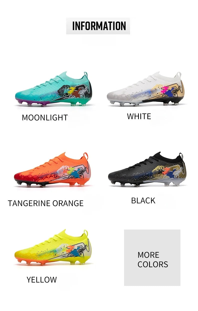 Férfi futballcipő, fűre, ultrakönnyű, sportos, kényelmes, felnőtt, csúszásmentes futballcipő, kültéri stoplis cipő, sport, futsal, edzés, mérkőzés