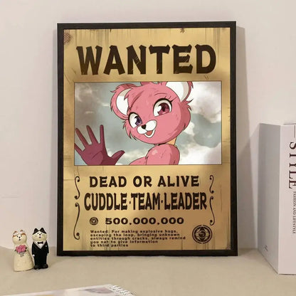 Poster de Jogo F-Fortnite Surpresa — Decoração de Casa, Quadro de Parede para Escritório e Sala de Estar