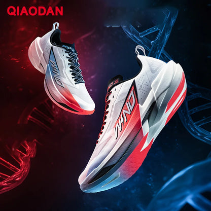 QIAODAN WIND 4PRO Maratonské boty s karbonovou deskou Pánské profesionální závodní tenisky Prodyšné běžecké sportovní boty QDB023262291