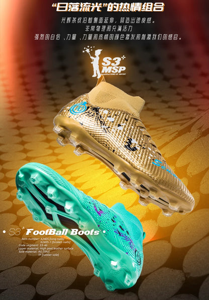 Men Professional Soccer Shoes Non-slip Football Boots Unisex Breathable Futsal Sports New Cleats Drop Shipping Ultralight