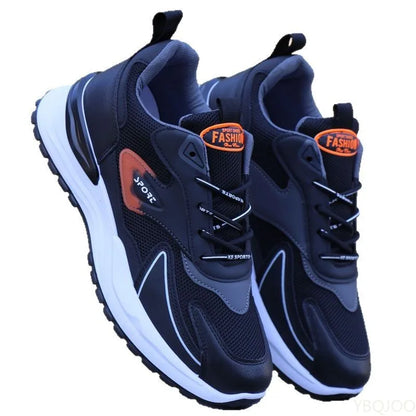 2025 grande taille automne mode nouvel article respirant décontracté confortable chaussures pour hommes polyvalent, léger plat sport chaussures pour hommes