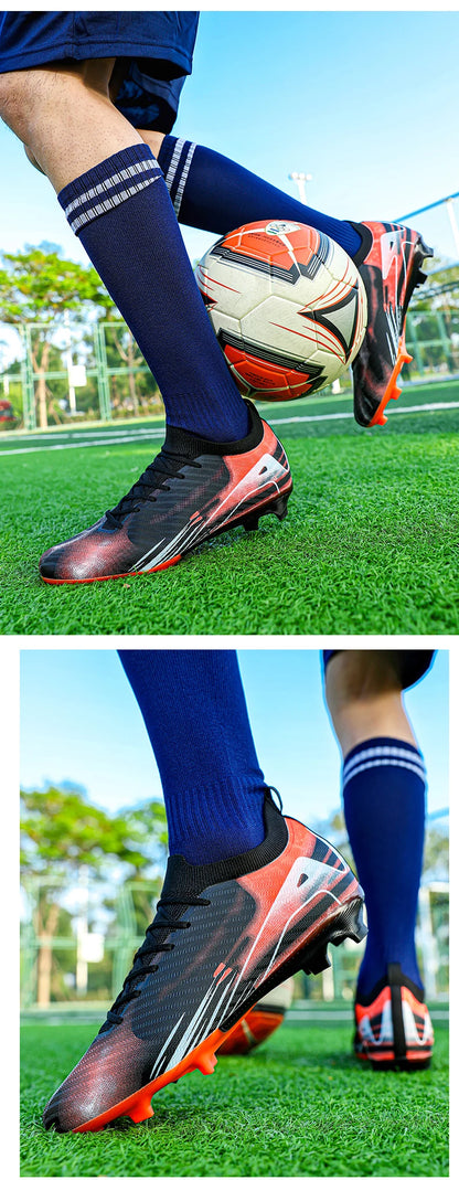 New Man Soccer Shoes Society Professional Grass Training Original Futsal Sneaker Cleats Indoor Non Slip Football Field Boots2025