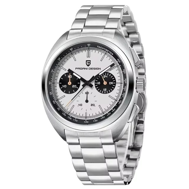 2026Pagani design watch luxury men's quartz watch speed men's chronograph top brand all-steel sapphire diving relógios masculino