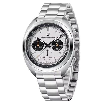 2026Pagani design watch luxury men's quartz watch speed men's chronograph top brand all-steel sapphire diving relógios masculino