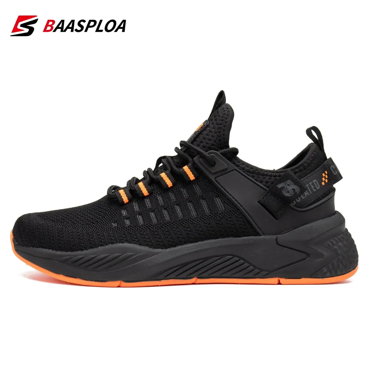 Baasploa – Pantofi de alergare pentru bărbați, de marcă, de designer, din plasă, casual, ușori, cu șireturi, pantofi noi de tenis pentru bărbați, destinați sporturilor în aer liber