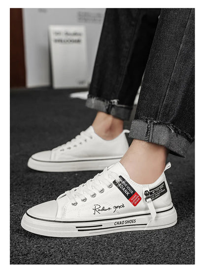 Chaussures de ville décontractées en toile pour hommes, grandes tailles, idéales pour l’été, avec semelle souple et antidérapante, parfaites pour la marche en extérieur, chaussures de sport à la mode pour jeunes, ch
