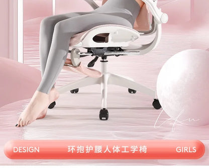 Massage Ergonomic Rattan Chair Folding Chaises De Bureau Sihoo Leather Office Chair With Chairs for Living Room Weightless Desk