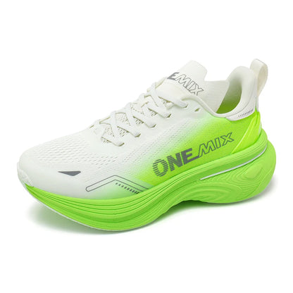 ONEMIX Bumper Max jogging- og løbesko – unisex, lette sneakers, slidstærke modeskos til vejbrug, sports- og fitnesssko