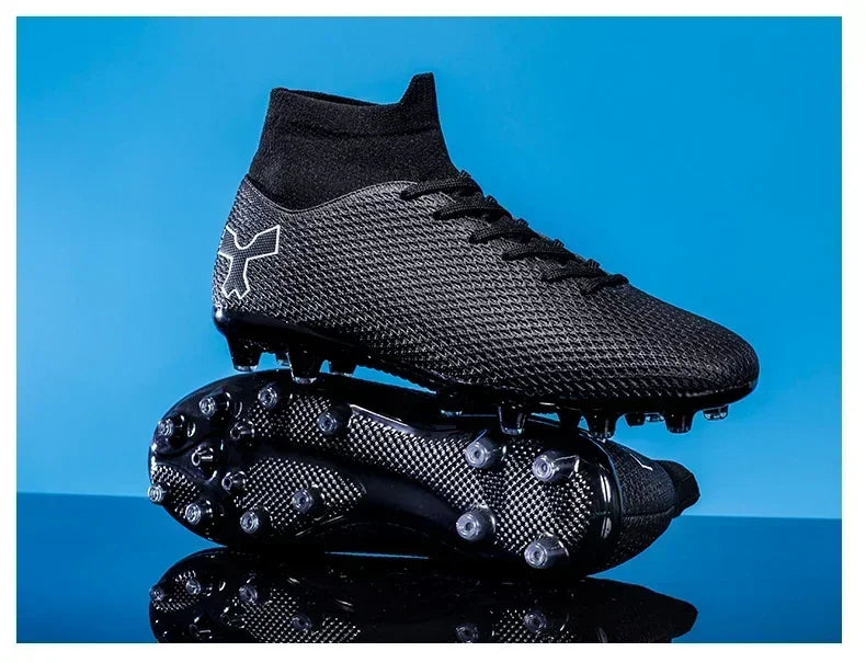 Chaussures de football pour hommes, modèle original, résistantes, pour terrain gazonné, crampons, antidérapantes, de haute qualité, confortables, chaussures de football pour activités de plein air.