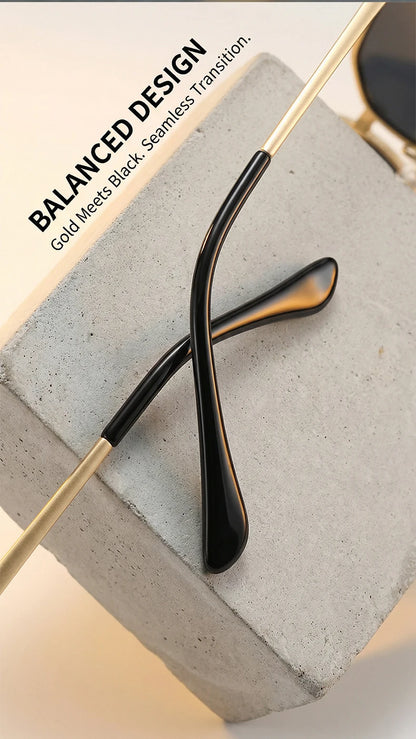 Small Frame Hexason Steampunk Sunglasses Men 2025 Luxury Brand Vintage Punk Eyewear Classic Polygon Metal Sun Glasses Male UV400