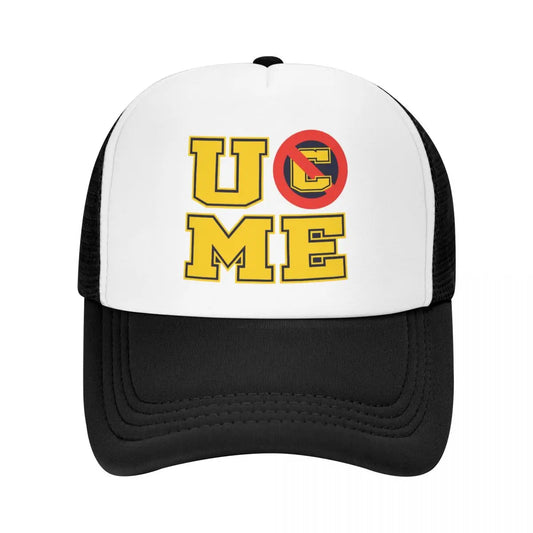 Custom C-Cena John  U Cant See Me Trucker Hat Women Men Adjustable Unisex Baseball Cap Summer Dad Hat