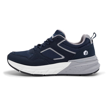 FitVille Newest Running Shoes for Men Wide Width Sneakers with Arch Support for Flat Feet Heel Pain Relief Plantar Fasciitis