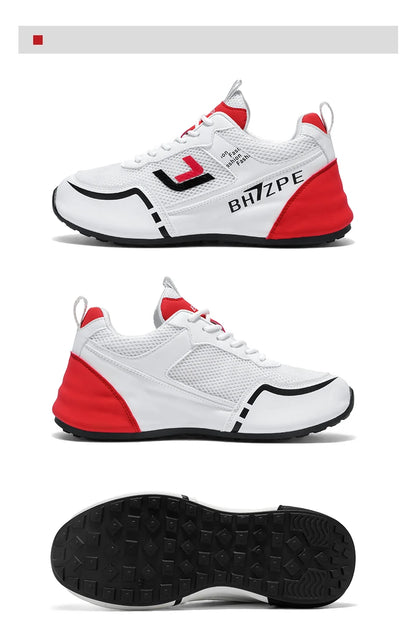 Brand protection 2026 new men's lightweight non-slip breathable wear-resistant running sports fashion versatile casual shoes