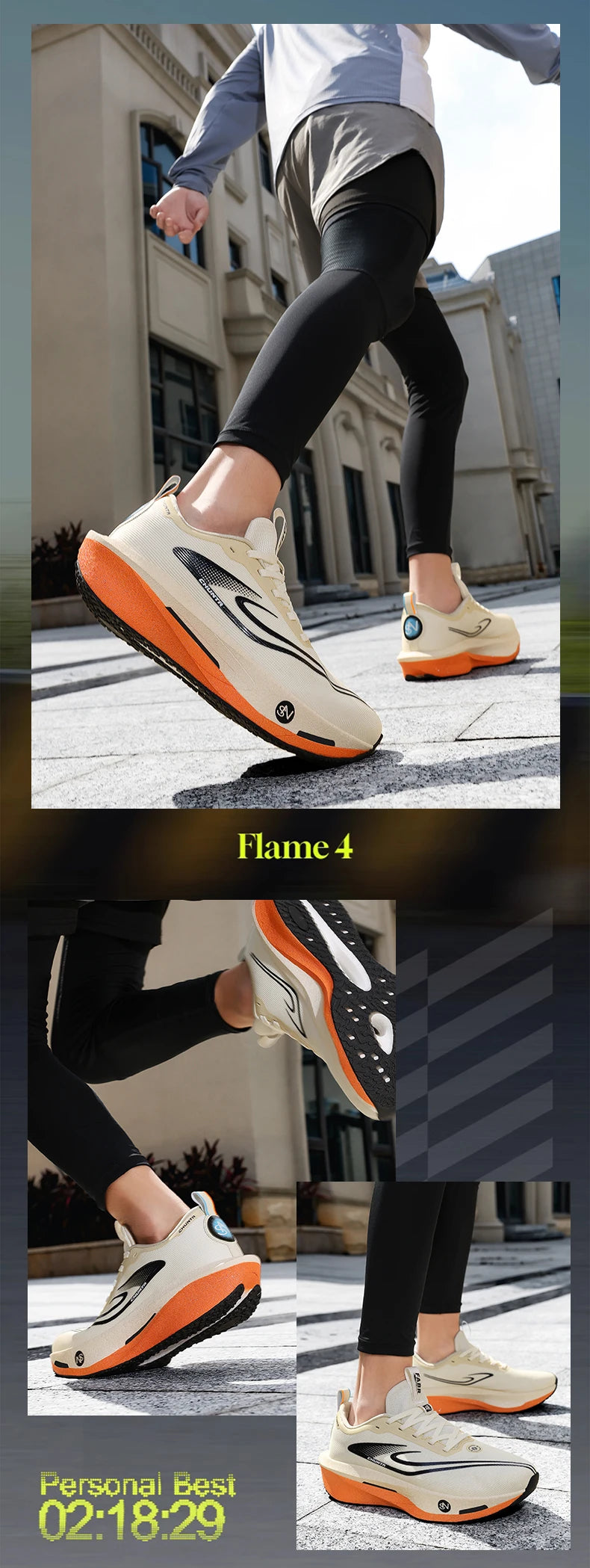 Carbon Plate Sports Running Shoes Marathon Men Breathable Lightweight Women's Comfortable Athletic Nonskid Chunta Sneakers