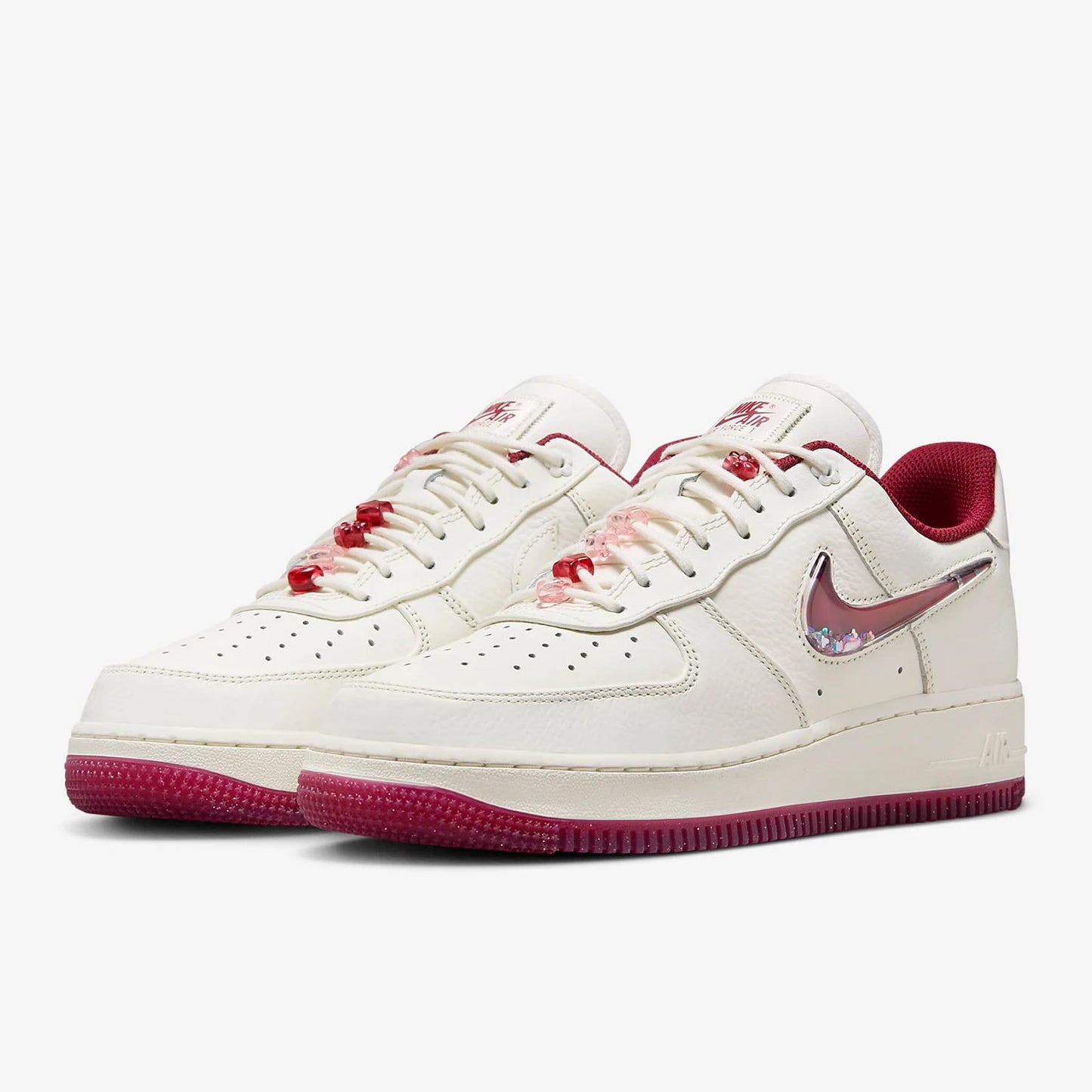 Nike Genuine Air Force 1 Damen-Plateau-Sportsneaker, strapazierfähig, FZ5068-161
