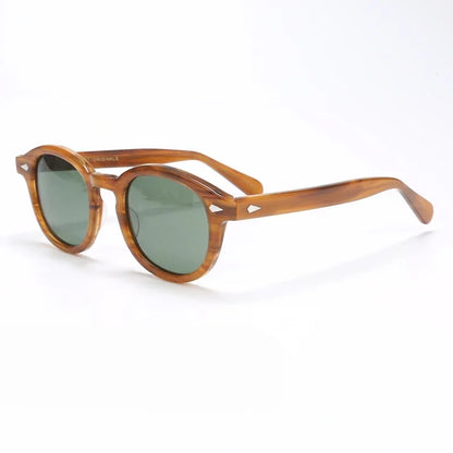 Polarized Sunglasses Men Sun Glasses Woman Johnny Depp Lemtosh Luxury Brand Vintage Acetate Frame Goggles