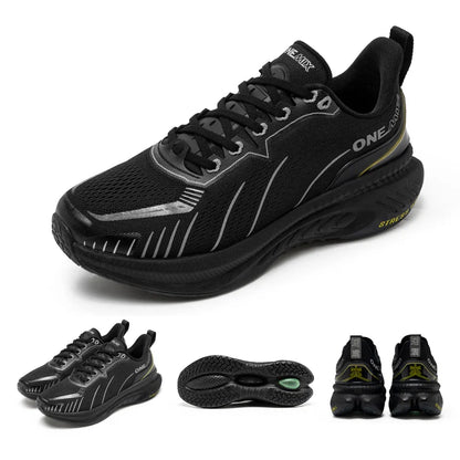 ONEMIX Novos Ténis de Corrida com Amortecimento para Homem, Adequados para Corredores Pesados, com Atacadores, Desportivos, para Mulher, Antiderrapantes, para Atividades ao Ar Livre, Ténis Desportivos Masculinos