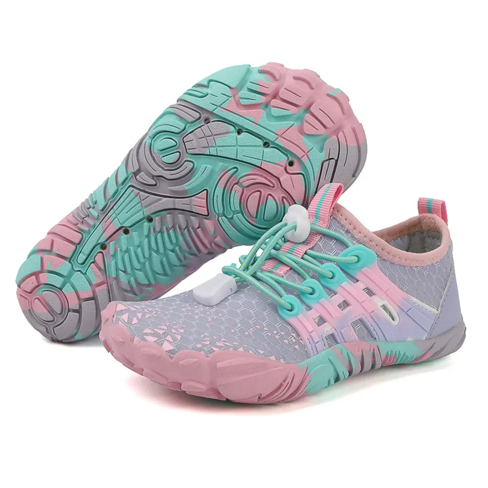 12 Farben Wasserschuhe für Kinder, Sommer, Strand, Five Fingers, Barfuß, Schwimmen, Aqua-Schuhe, schnell trocknend, Meer, Fluss, Kindersneaker