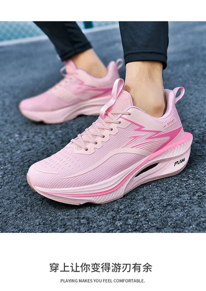 Sports Running Shoes Men Sneakers Marathon Breathable Comfortable Brand Trend Women Athletic Trainer Outdoor Sneakers AirCushion
