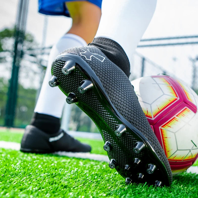 Hoogwaardige voetbalschoenen voor heren, duurzame voetbalschoenen voor jongens, lichtgewicht voetbalschoenen voor kinderen, futsal-trainingsschoenen, voetbalschoenen met noppen