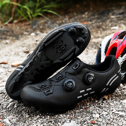 Scarpe da ciclismo di alta qualità da uomo SPD autobloccanti per bici da corsa, scarpe sportive da donna MTB da montagna antiscivolo 36-47