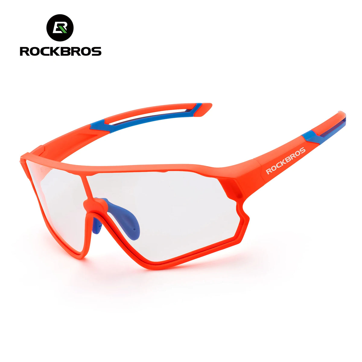 ROCKBROS Occhiali da ciclismo polarizzati fotocromatici per bambini con protezione UV400 Occhiali da sole per sport all'aperto Occhiali da bicicletta MTB per bambini