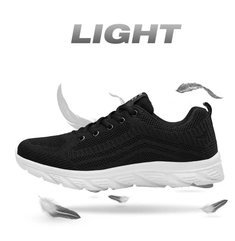 Sports Men's Running Jogging Shoes Casual Sneakers Outdoor Lace-Up Breathable Mesh Light Tennis Outdoor Walking Size 39-46