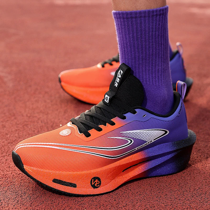 Mens Running Shoes 2025 New Professional Cushioned Breathable Marathon Fashion Sports Training Kightweight Sneakers for Man