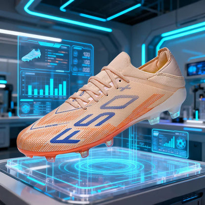 New Men's Soccer Shoes Match Football Boots Sneakers Non-Slip Grass Cleats High-Quality Futsal Indoor Hot-Selling High-Top Outdoor