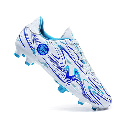 Kids Youth Soccer Cleats Football Shoes Men Non-Slip Breathable Lightweight Training Sneakers Boys Children Football Match Boots
