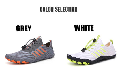 Herren Damen Wasserschuhe Aqua-Schuhe Drainage-Schuhe Strandsport Schwimmsandalen Schnelltrocknend Bootfahren Barfuß Tauchen Angeln Surfen Sneaker