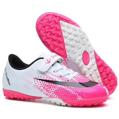 Personnalité : élégantes et confortables, baskets de sport pour garçons et filles, pour l'entraînement, en salle ou en extérieur, sur gazon, pour les jeunes et les étudiants, chaussures de football, pointures 29 à 39#
