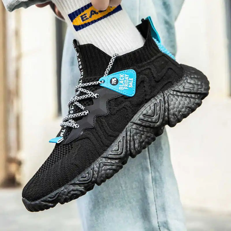 Natural Leather Key Height Summer Sneakers For Skateboarding Athletic Shoes For Men Grey Boots Sport Sepatu Raning