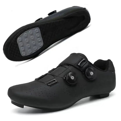 Chaussures de cyclisme pour homme : chaussures de course sur route à fixation automatique, chaussures de sport, chaussures d'entraînement sans crampons ; chaussures de cyclisme pour femme avec crampons SPD