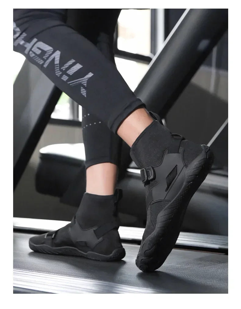 Sapatilhas aquáticas unissexo de cano alto para desporto ao ar livre, caminhada, travessias na água, natação, praia, fitness, mergulho e surf, estilo barefoot
