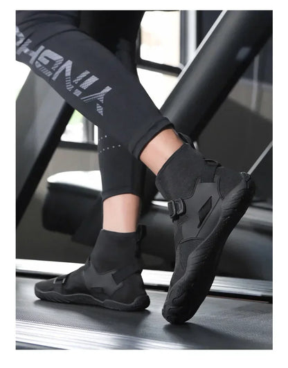 Sapatilhas aquáticas unissexo de cano alto para desporto ao ar livre, caminhada, travessias na água, natação, praia, fitness, mergulho e surf, estilo barefoot