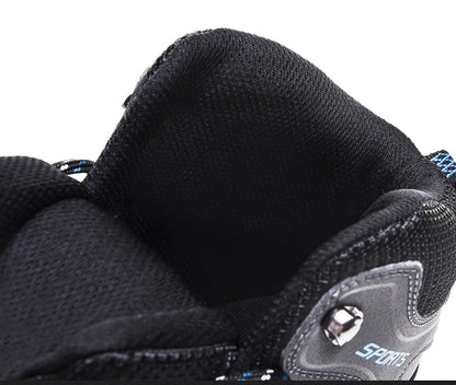Outdoor Waterproof Hiking Boots Men's Women's Spring And Autumn Hiking Wear-resistant Mountain Sports Boots Hunting Sports Shoes