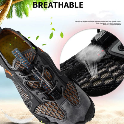 Water Shoes For Men Trekking Hiking Shoes Drainage Beach Aqua Shoe Quick Dry Swim Barefoot Sandal Diving Fishing Surfing Sneaker