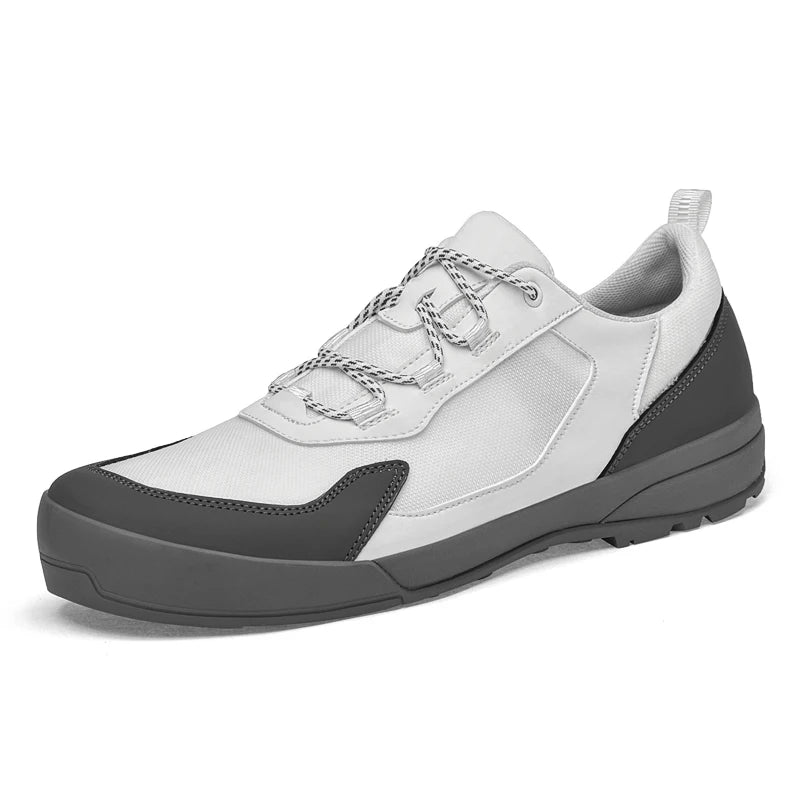 Leisure Walk Men Casual Shoes Fashion Genuine Leather Sneakers Outdoor Male Sports Shoes Non-Slip Walking Shoes Trekking Footwear