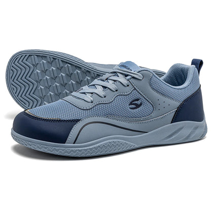 HOBIBEAR Men Wide Toe Shoes Barefoot Walking Sneakers Outdoor Travel Lace Up Running Shoes for Unisex