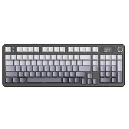 ATTACK SHARK X98PRO Tri-mode Gasket Mechanical Keyboard with TFT Screen & Knob, 99Keys Layout, 5-Layer Foams, Hot-Swap, RGB