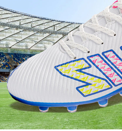 Nouvelles chaussures de football professionnelles pour garçons et filles, ultralégères, pour entraînement et match, crampons antidérapants pour gazon, livraison directe, chaussures de football pour garçons