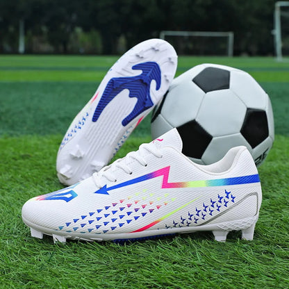 High Quality Men's Soccer Shoes for Society, Ultralight Turf Soccer Cleats Sneakers, Training Football Boots Chuteira Campo Sizes 35-45