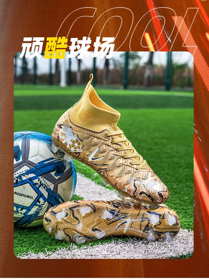 Vyriški profesionalūs futbolo bateliai, neslystantys futbolo bateliai, unisex, kvėpuojantys, futsalo sportiniai, nauji bateliai su spygliais, tiesioginis pristatymas, ultralengvi