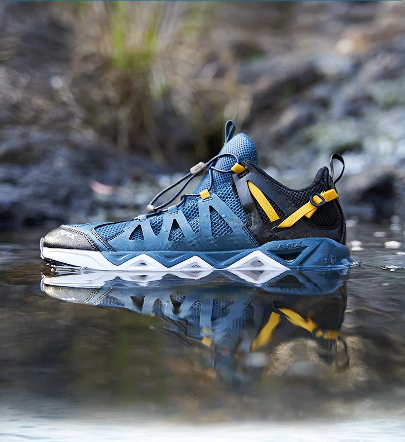 RAX Nye vandresko til mænd og kvinder til sommeren – åndbare Upstream-sko, trekking- og vandsko til udendørs brug, fiskeri og camping – sneakers til mænd