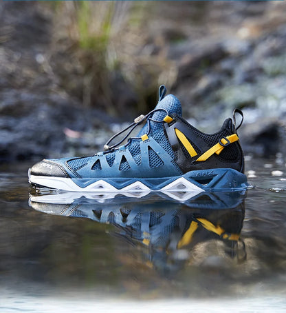 RAX Nye vandresko til mænd og kvinder til sommeren – åndbare Upstream-sko, trekking- og vandsko til udendørs brug, fiskeri og camping – sneakers til mænd