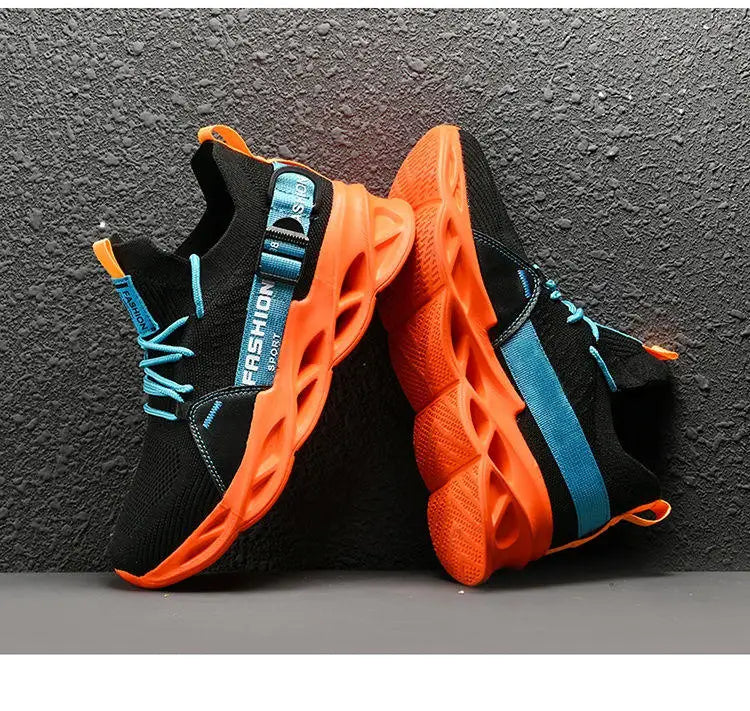 Moda Lila Casual Sneakers Dam Herr Blade Löparskor Storlek 48 Lätta Andningsbara Sportskor Herr Mesh-sneakers